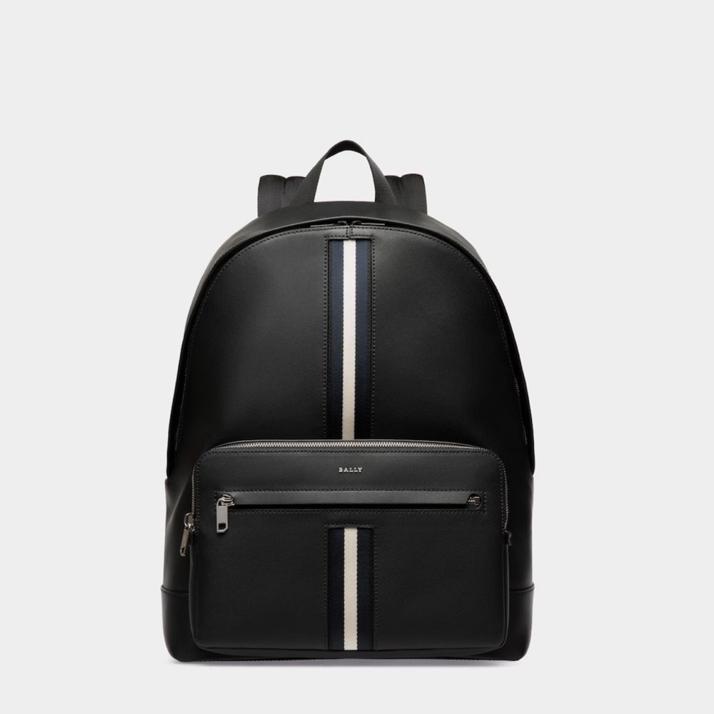Bally Dark Backpack with Light Stripe